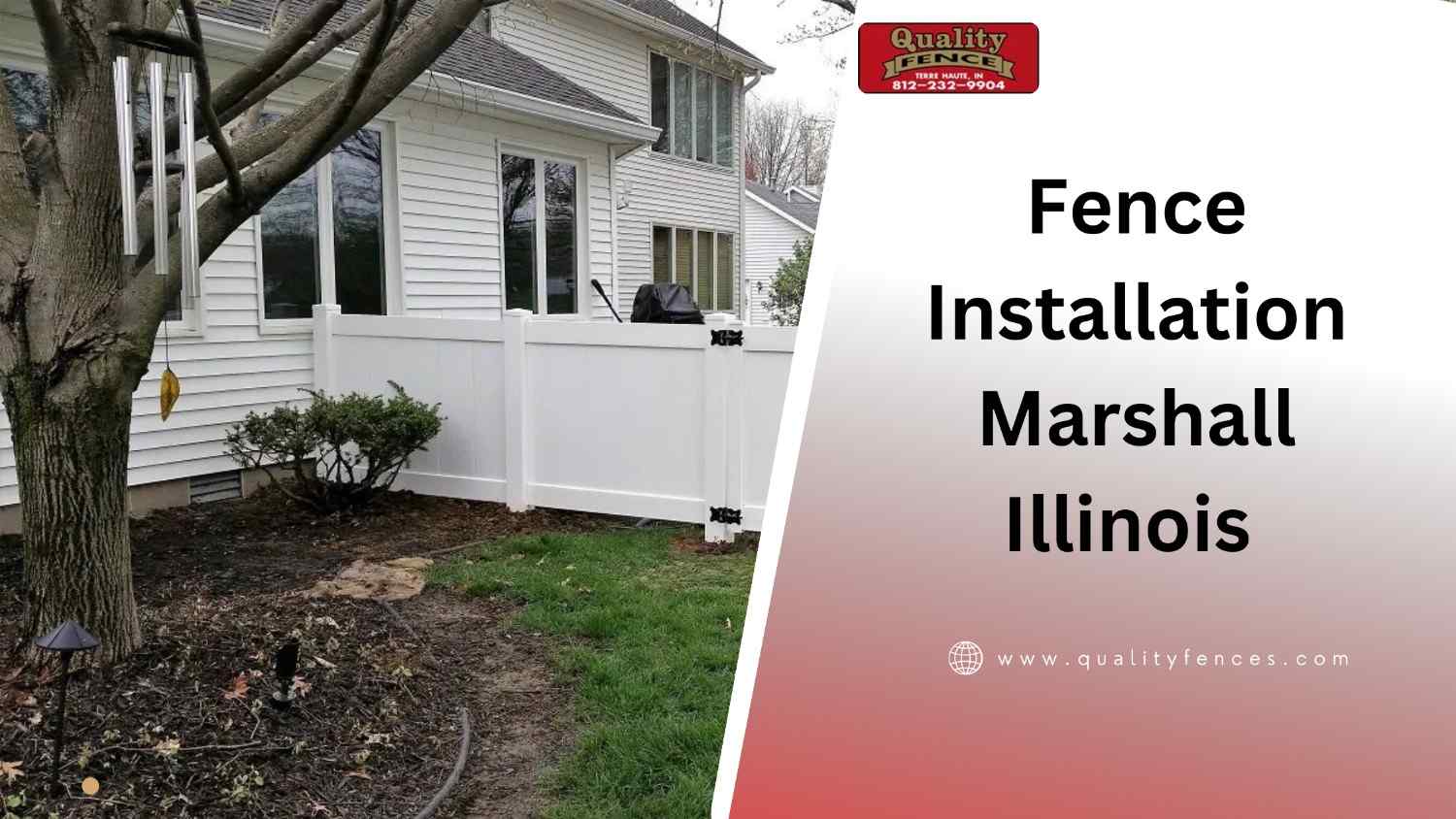 Fence installation Marshall Illinois