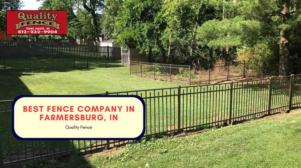 Best Fence Company in Farmersburg