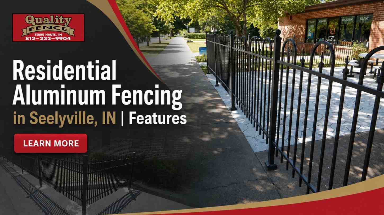 Residential Aluminum Fencing in Seelyville, IN | Features